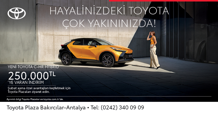 Toyota Bakırcılar Antalya