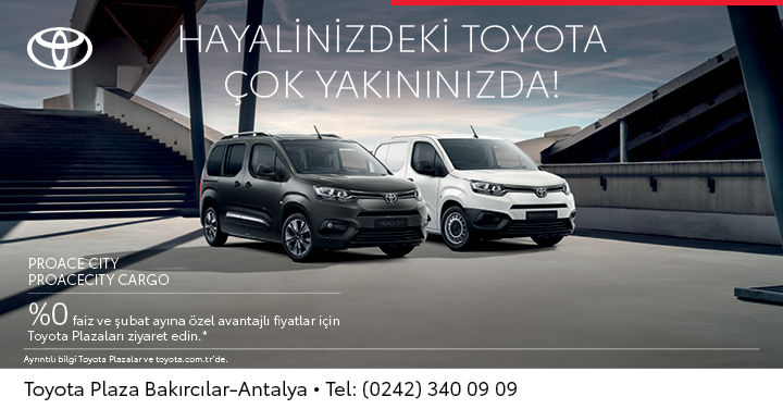 Toyota Bakırcılar Antalya