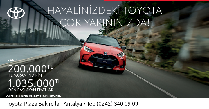 Toyota Bakırcılar Antalya