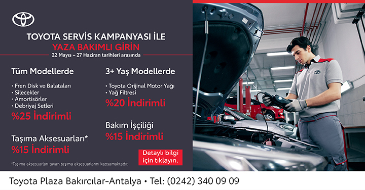 Toyota Bakırcılar Antalya